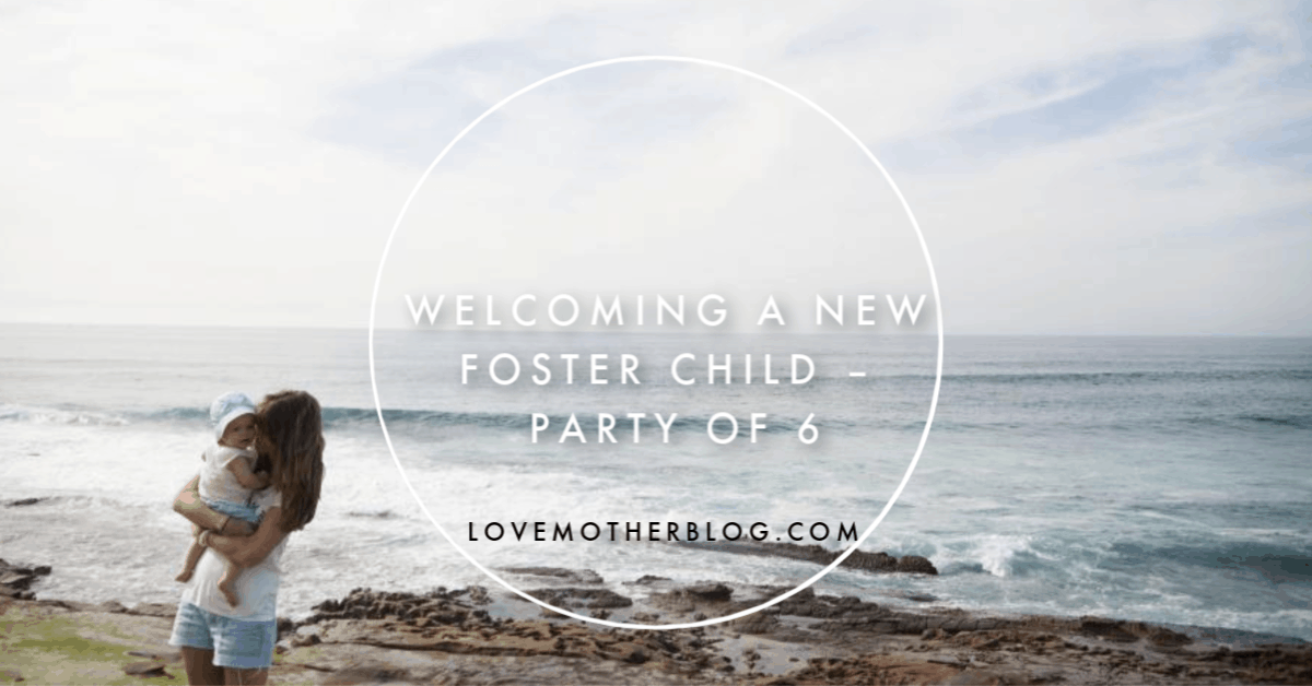 welcoming a new foster child